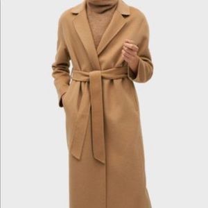 Mango handmade belted coat